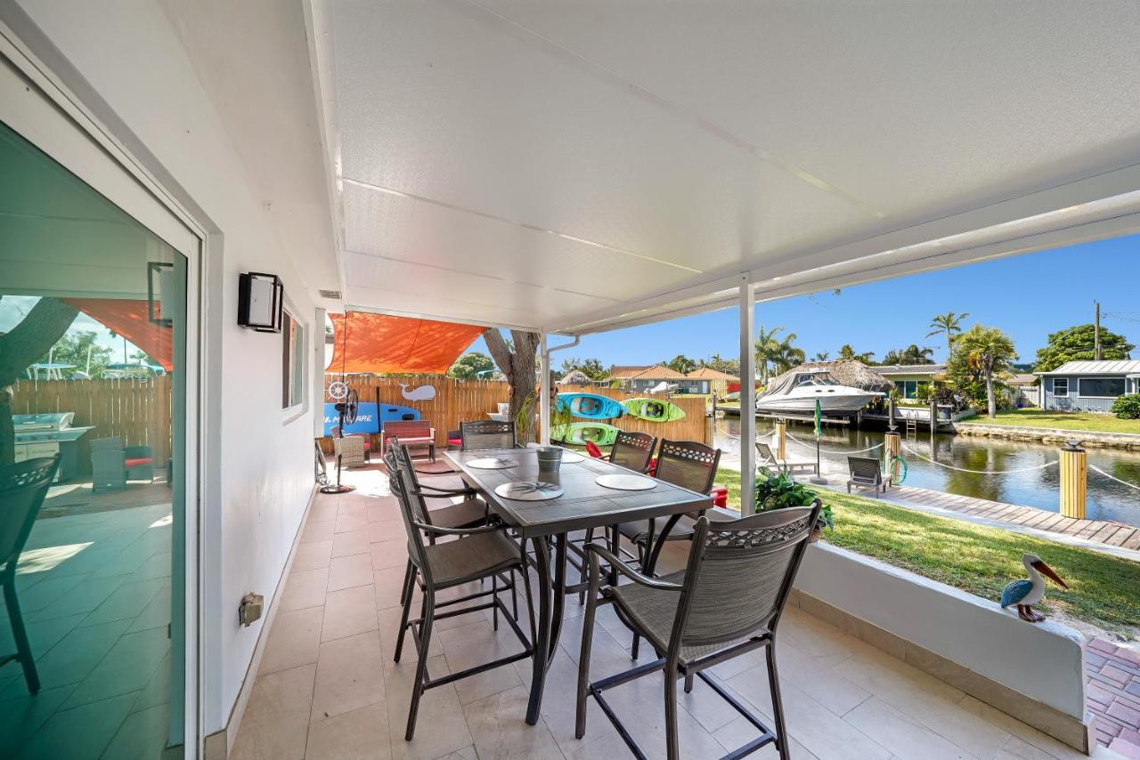 Waterfront Fll&Beaches, Bbq, Kayaks, Canoe Dania Beach Esterno foto