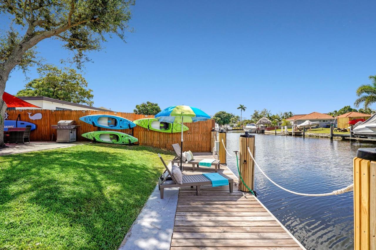 Waterfront Fll&Beaches, Bbq, Kayaks, Canoe Dania Beach Esterno foto