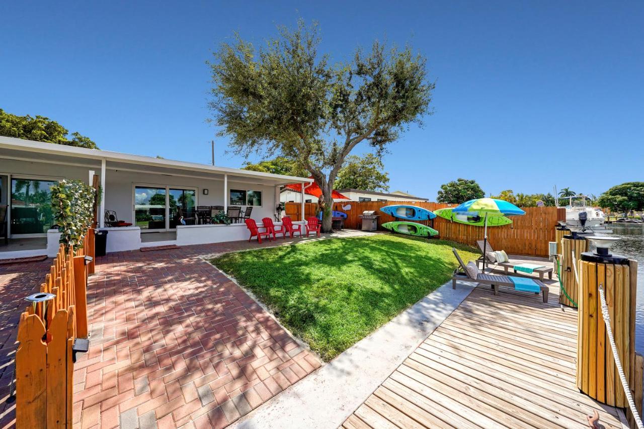 Waterfront Fll&Beaches, Bbq, Kayaks, Canoe Dania Beach Esterno foto