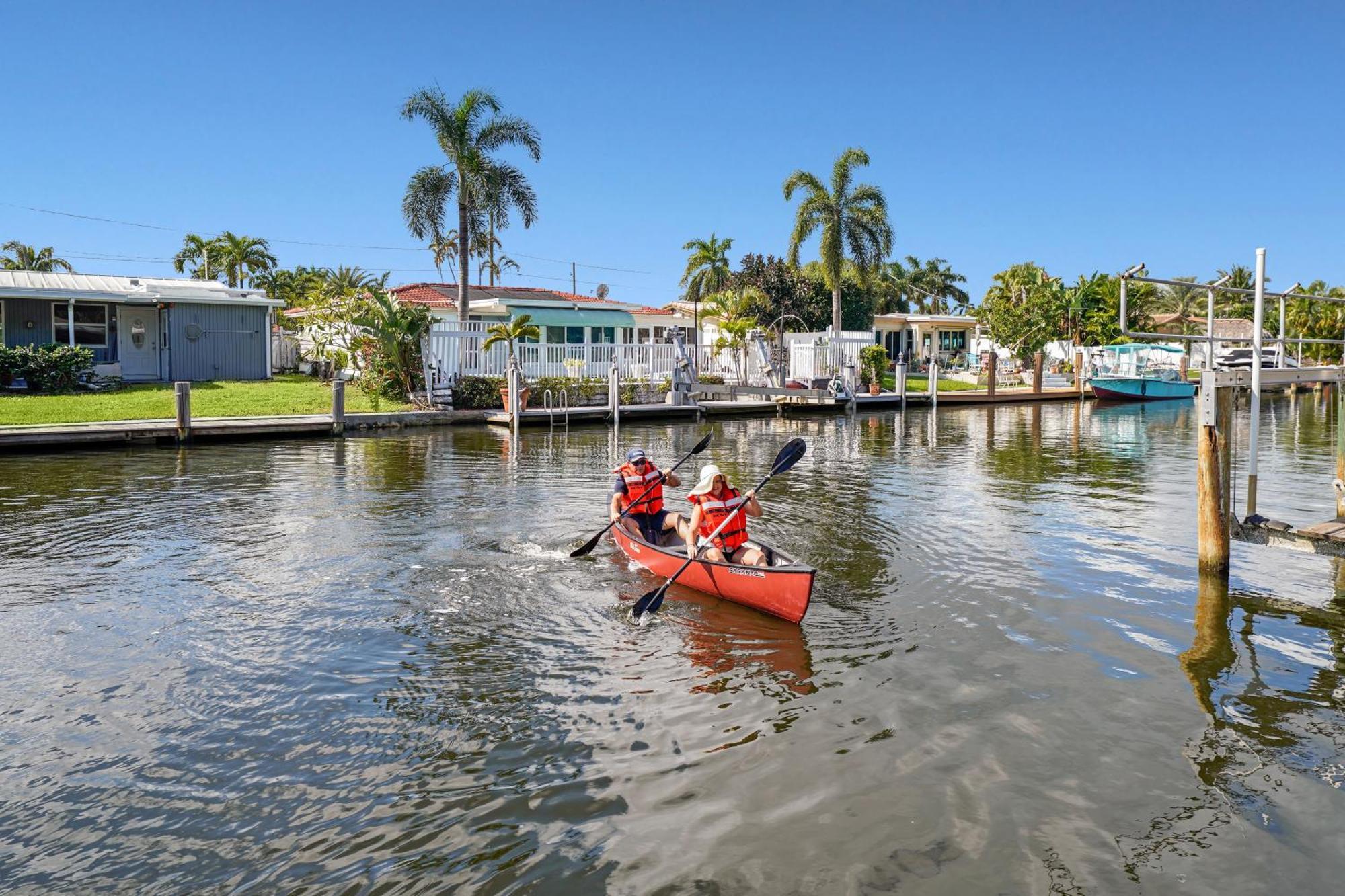 Waterfront Fll&Beaches, Bbq, Kayaks, Canoe Dania Beach Esterno foto