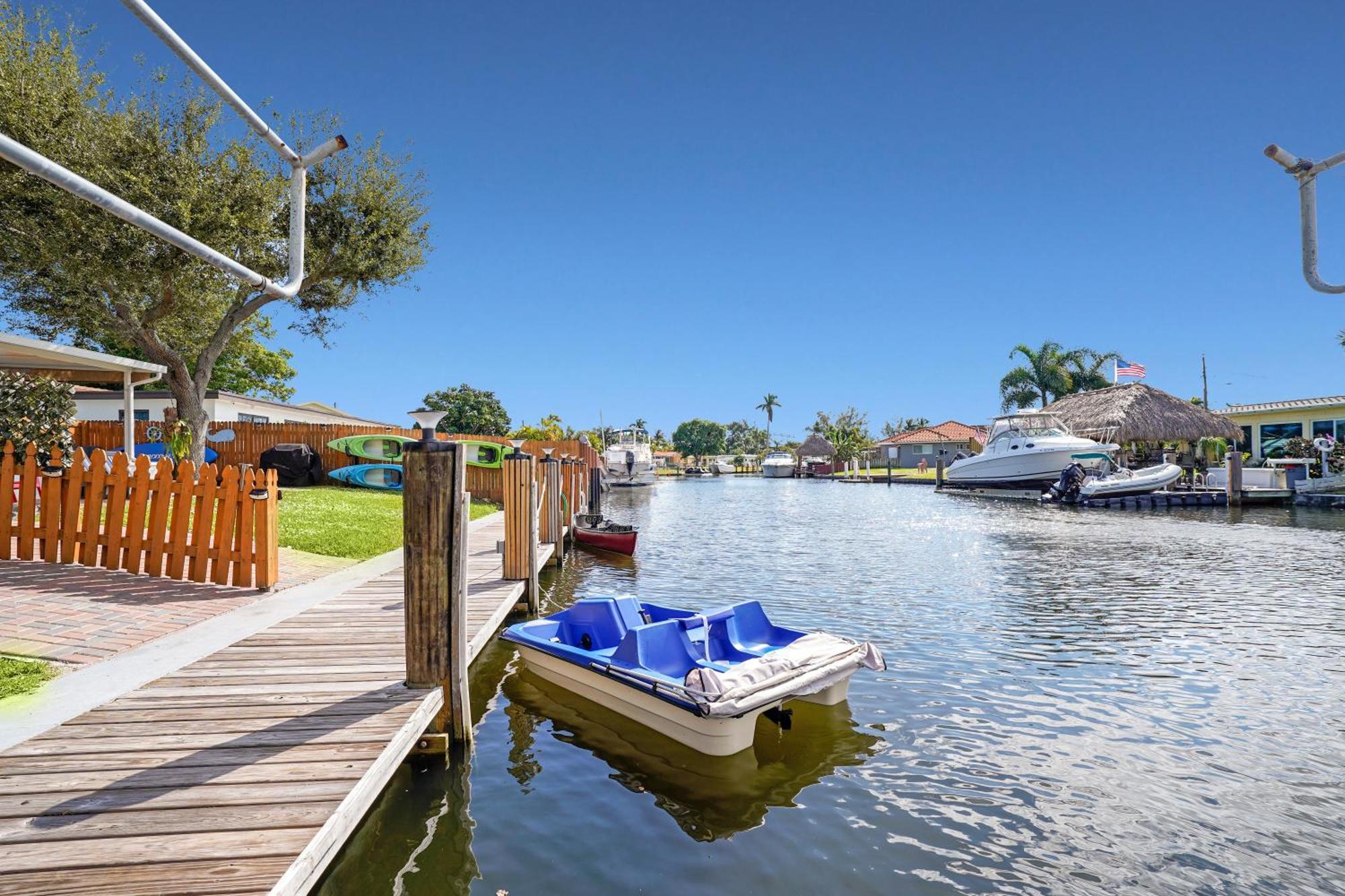 Waterfront Fll&Beaches, Bbq, Kayaks, Canoe Dania Beach Esterno foto